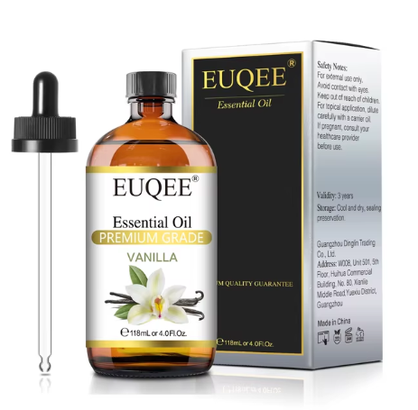 Huile essentiel naturelle saveur Vanille EUQEE 118ml