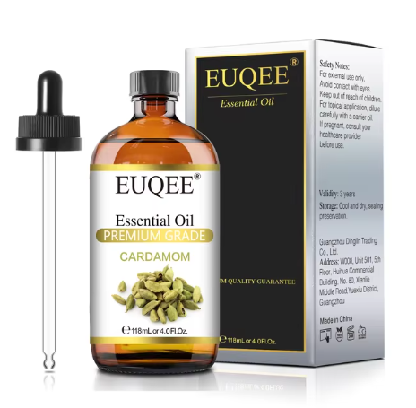 Huile essentiel naturelle saveur Cardamom EUQEE 118mL