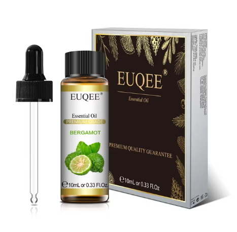 Huile essentiel naturelle saveur bergamot EUQEE 10 mL