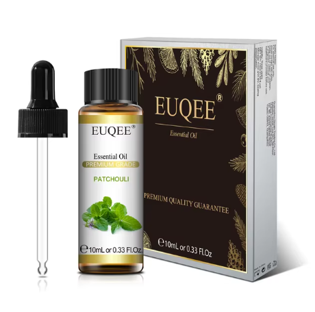 Huile essentiel naturelle saveur patchouli EUQEE 10 mL