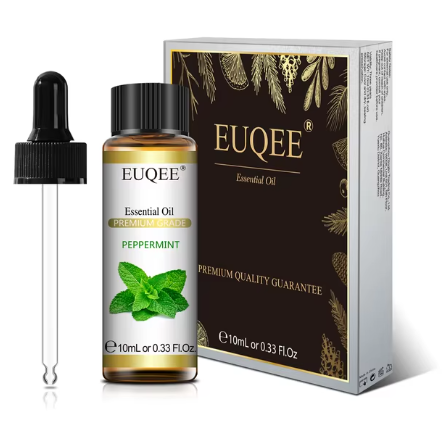 Huile essentiel naturelle saveur peppermint EUQEE 10 mL