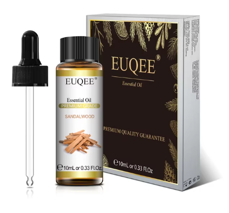 Huile essentiel naturelle saveur sandalwood EUQEE 10 mL