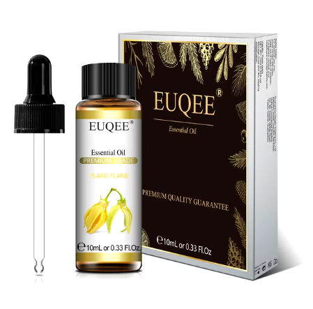 Huile essentiel naturelle saveur ylang-ylang EUQEE 10 mL